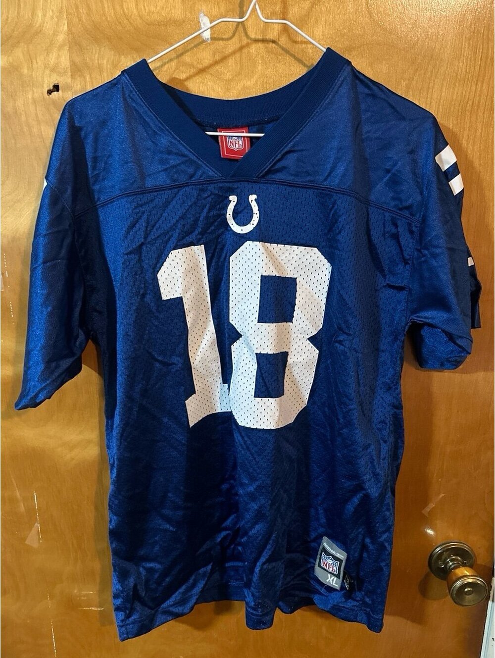 Reebok NFL Indianapolis Colts Peyton Manning Jersey size xl